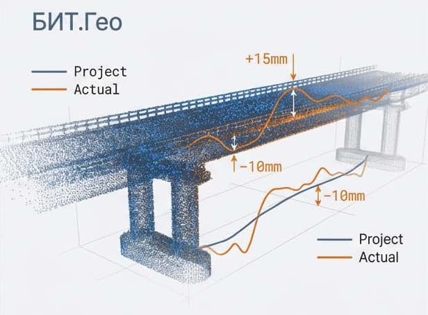 БИТ.Гео — геодезический анализ мостов